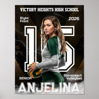 Volleybollaffischmall, Senior Night-affisch Poster