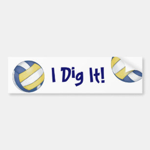 Volleybollag Namn och Nummer Bildekal