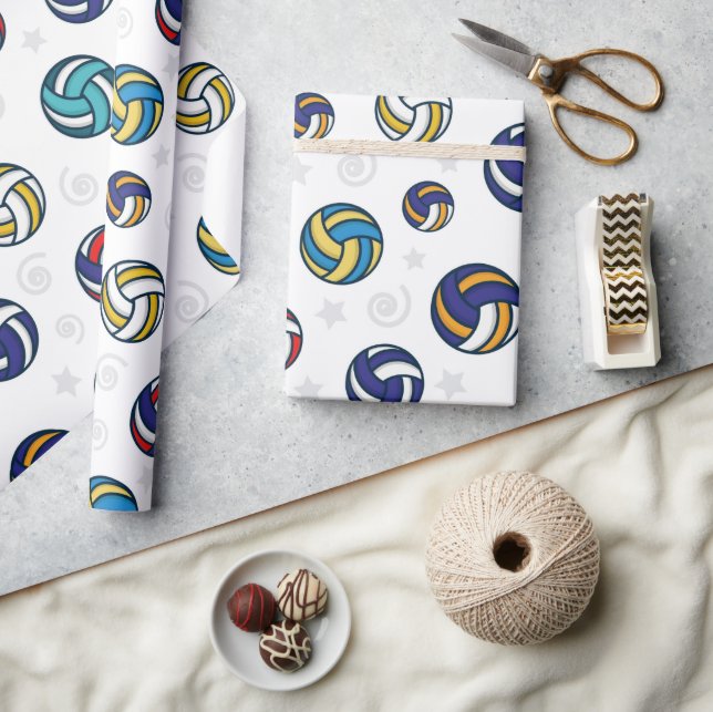 Volleybollar Presentpapper (Hantverk)