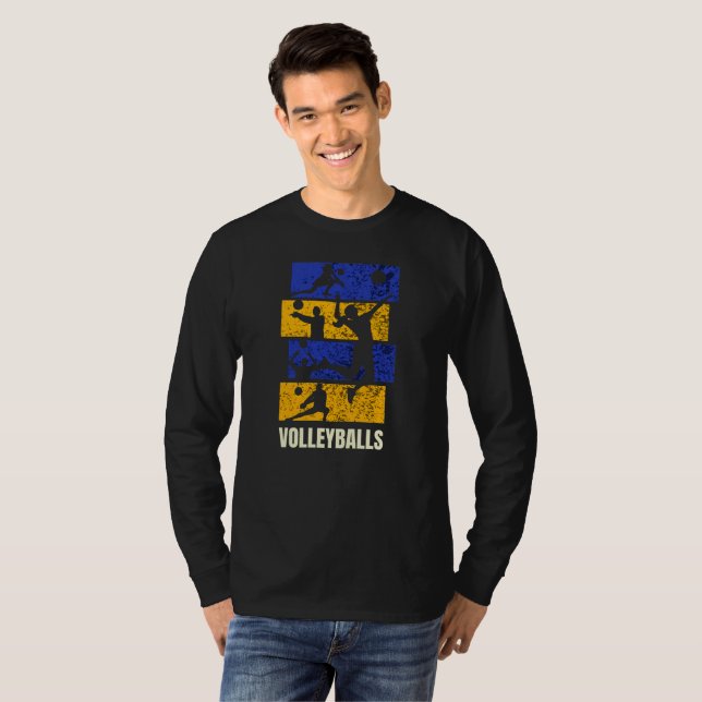 Volleybollar T Shirt (Hel framsida)