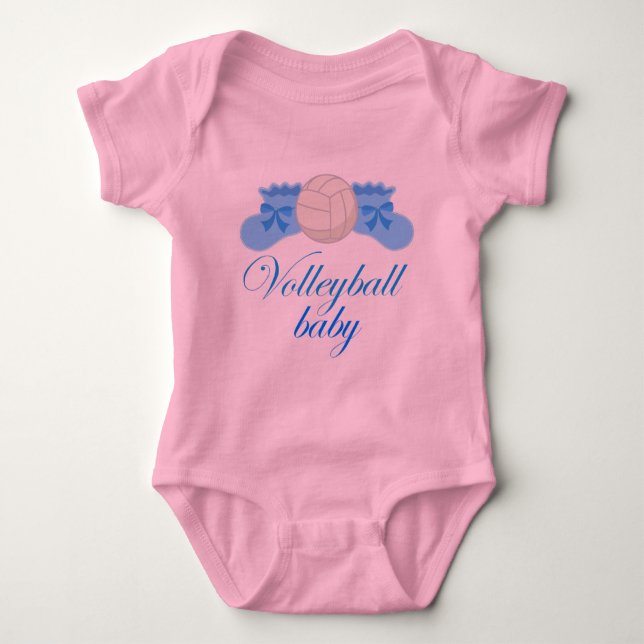 Volleybollbaby Tee Shirt (Framsida)