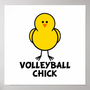 Volleybollchick Poster