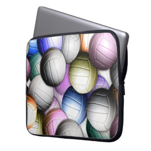 VolleybollCollage Laptop Sleeve
