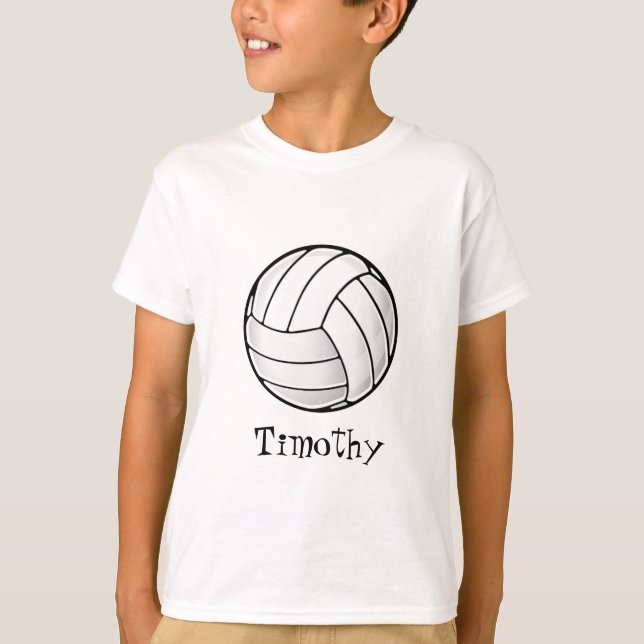 Volleybollfläkt Tee Shirt (Framsida)