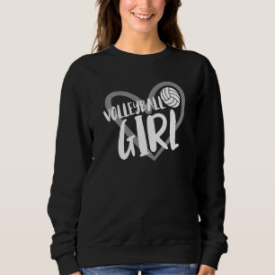 Volleybollflicka Hjärta 1 T Shirt