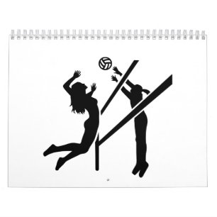 Volleybollflickor Kalender