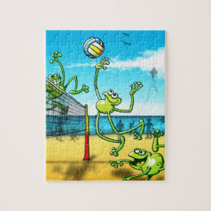 Volleybollgroda Pussel