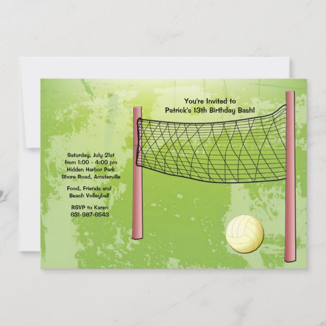Volleybollinbjudan Inbjudningar (Framsida)