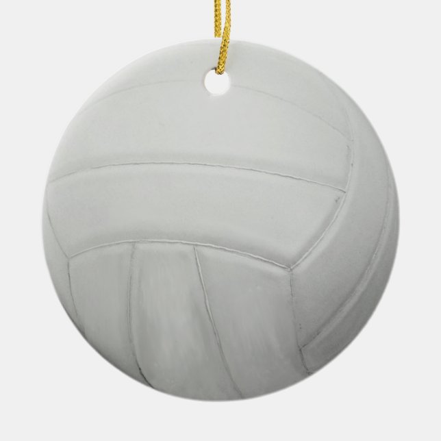 Volleybolljulprydnad Julgransprydnad Keramik (Framsidan)