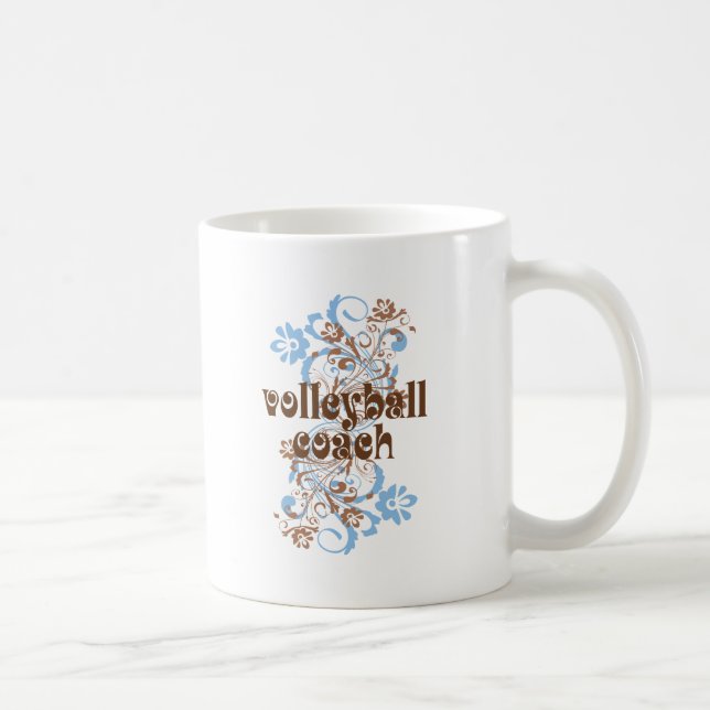 Volleybolllagledareflickor Kaffemugg (Höger)
