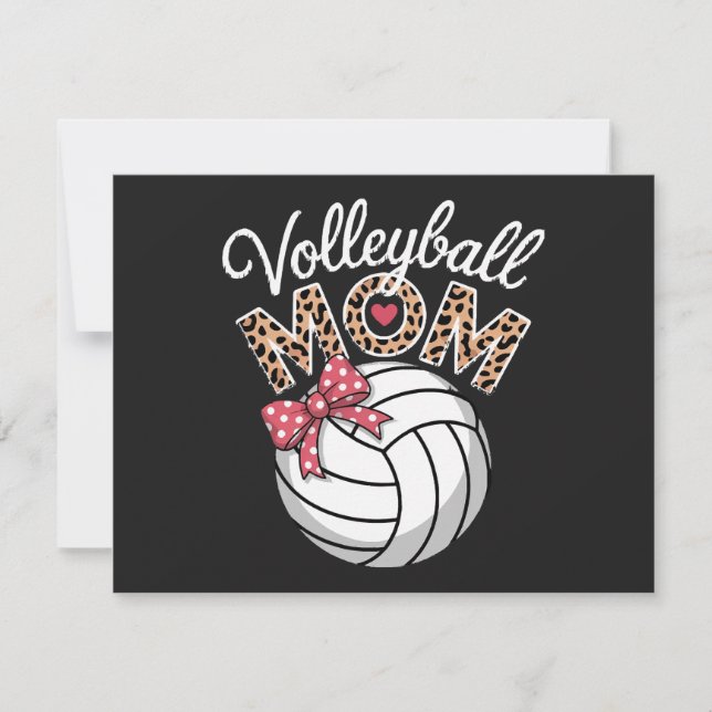 Volleybollmamma Inbjudningar (Framsida)