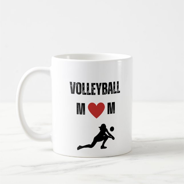 Volleybollmamma Kaffemugg (Vänster)