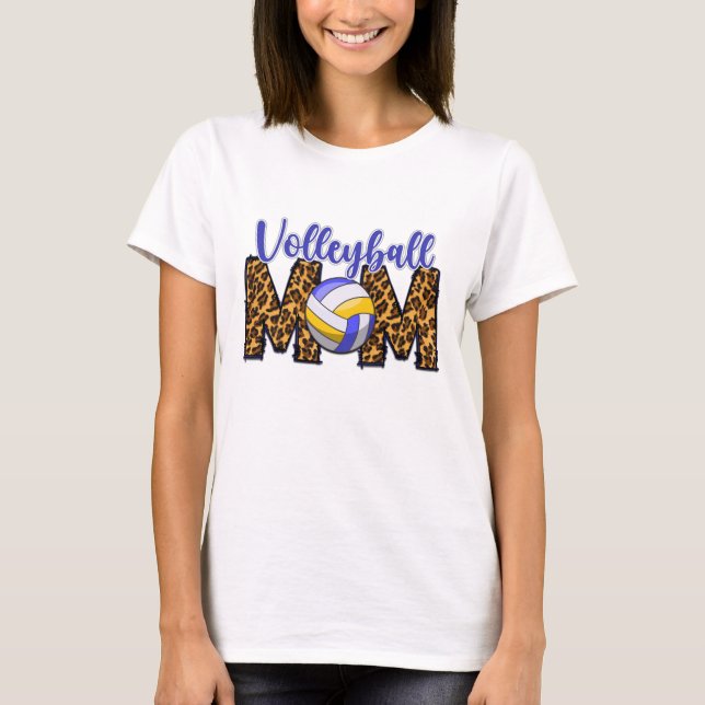 Volleybollmamma  t shirt (Framsida)