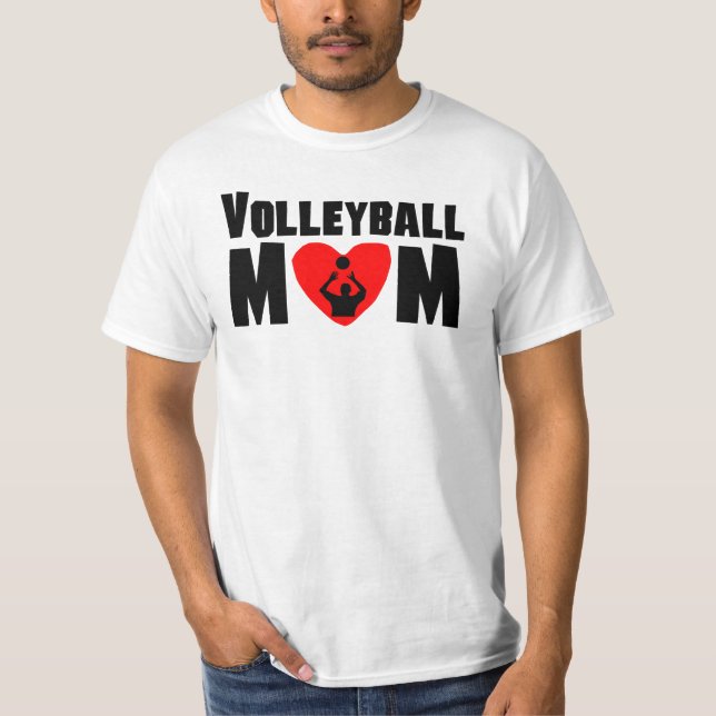 Volleybollmamma Tee Shirt (Framsida)
