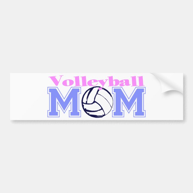 Volleybollmamma (version B) Bildekal (Framsidan)