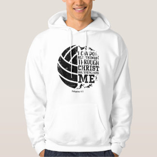Volleybollpresenter tonårstjejer tonåringar kvinno hoodie