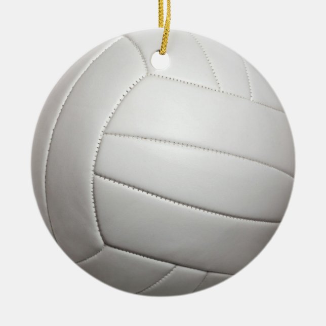 Volleybollprydnad Julgransprydnad Keramik (Framsidan)