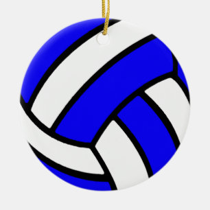 Volleybollprydnad Julgransprydnad Keramik