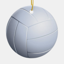 Volleybollprydnad Julgransprydnad Keramik