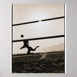 Volleybollserve Poster
