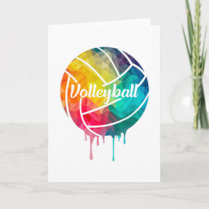 Volleybollspelarbondspelare Gift Idea Kort