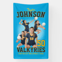 Volleybollspelare Anpassad Foto Bootleg Sport