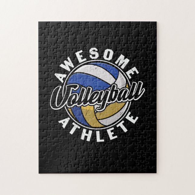 Volleybollspelare | Awesome Volleyboll Pussel (Vertikal)