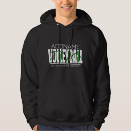 Volleybollspelare LÄGG TILL NAMN Skolans bästa idr Hoodie