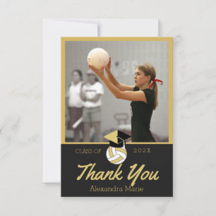 Volleybollspelare Modernt foto examensklass av Tack Kort