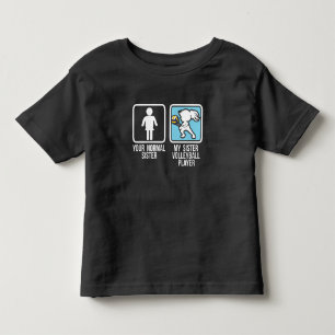 Volleybollspelarens syster t shirt