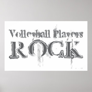 Volleybollspelaresten Poster