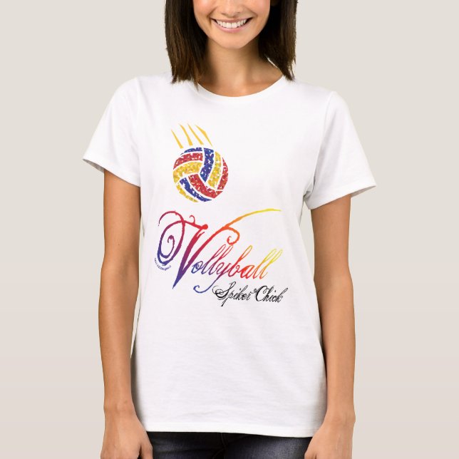 VolleybollSpikerchick Tröja (Framsida)