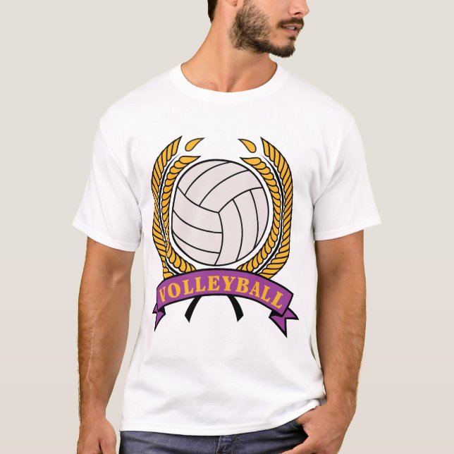 VolleybollT-tröja Tee Shirt (Framsida)