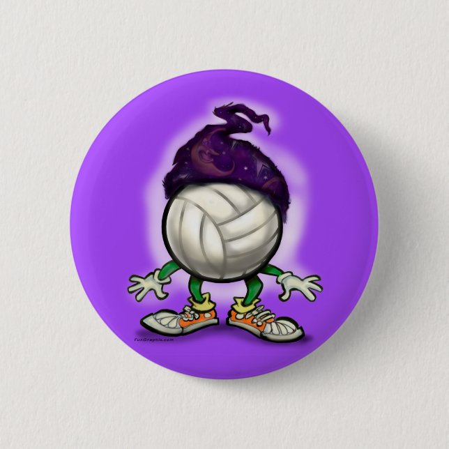 Volleybolltrollkarl Knapp (Framsida)