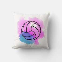 Volleybollvattenfärg Kudde