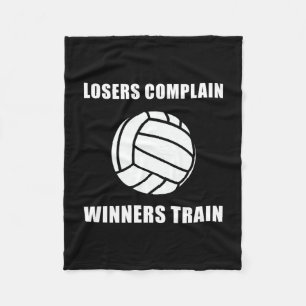 Volleybollvinnaretåg Fleecefilt