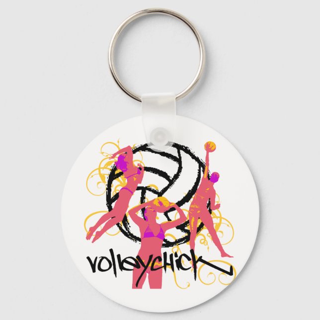 VolleyChick Curt Nyckelring (Framsida)