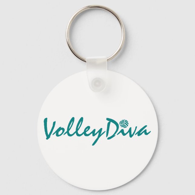 VolleyChick Diva Nyckelring (Framsida)