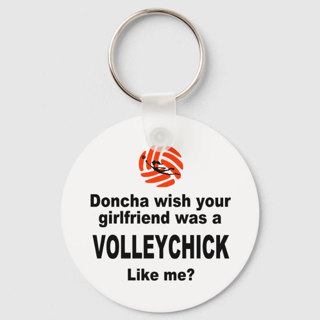 VolleyChick Doncha Nyckelring (Framsida)