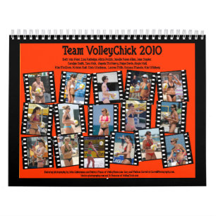 VolleyChick för 2010 lag kalender