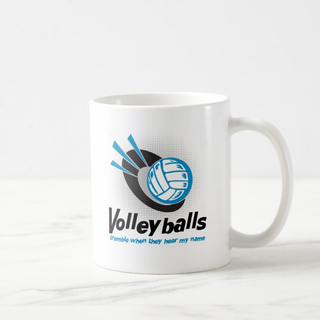 VolleyChick skakning Kaffemugg (Höger)
