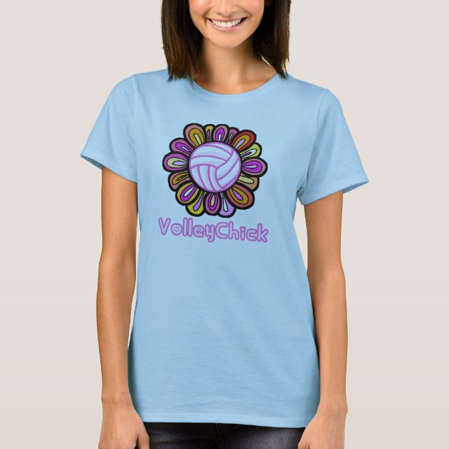 VolleyChick T-shirt (Framsida)