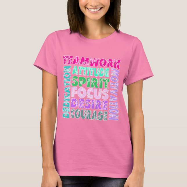 VolleyChick Teamwork T Shirt (Framsida)