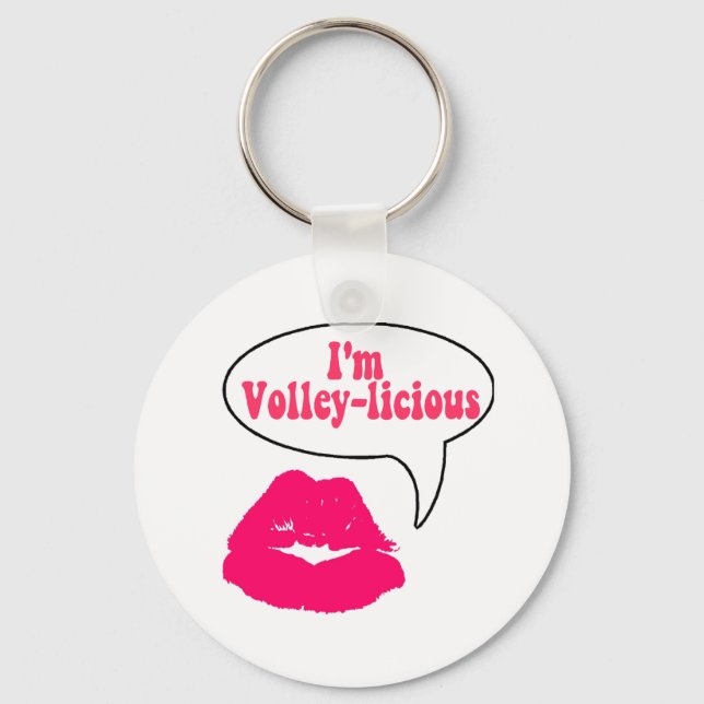 VolleyChick Volley-licious Nyckelring (Framsida)