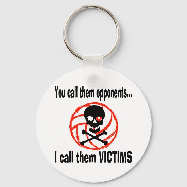 VolleyChick VolleyVictim Nyckelring (Framsida)