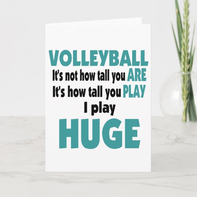 VolleyChicks Huge Helgkort (Framsida)