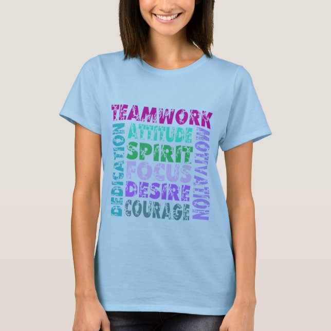 VolleyChicks teamwork T-shirt (Framsida)