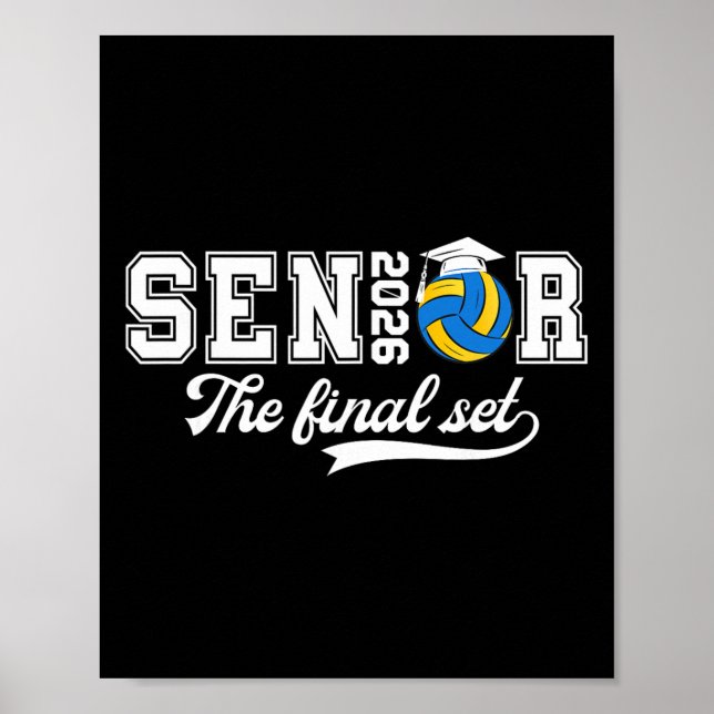 Volleyll Senior 2026 Final Set Senior Volleyll Spe Poster (Framsidan)