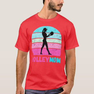 VolleyMamma Volleyball Mor vintage T Shirt