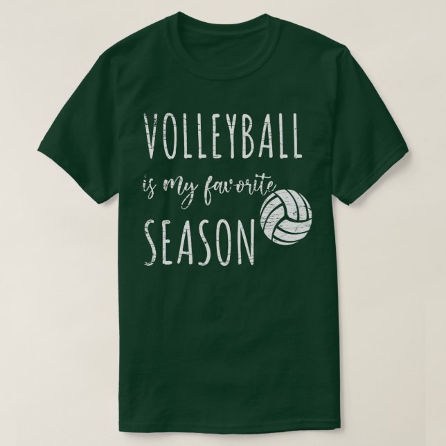 Vollyball Is My Favorite Season Volleyball funny   T Shirt (Design framsida)